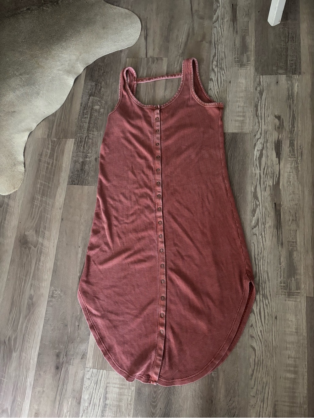 Rust Colored Dress L - Picture 5 of 6